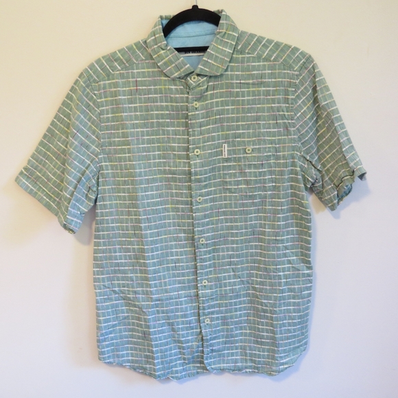 Ben Sherman Other - BEN SHERMAN S/S Green Plaid Button Down Shirt